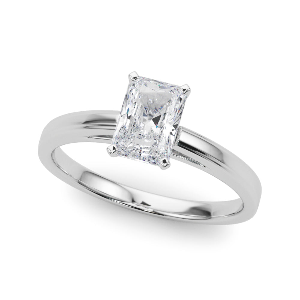 Classic Cathedral Style Peg Head Engagement Ring