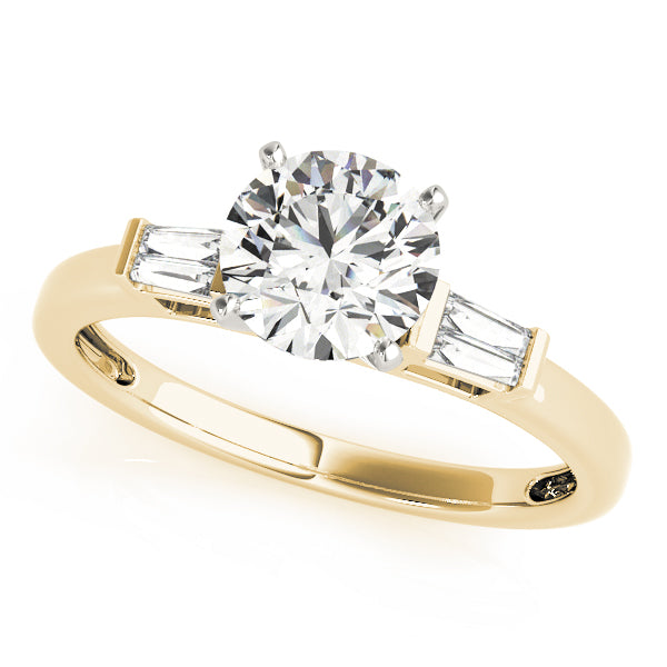 Fancy Shape Baguette Engagement Ring