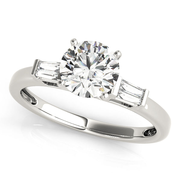 Fancy Shape Baguette Engagement Ring