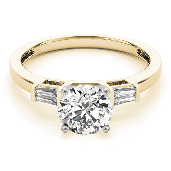 Fancy Shape Baguette Engagement Ring