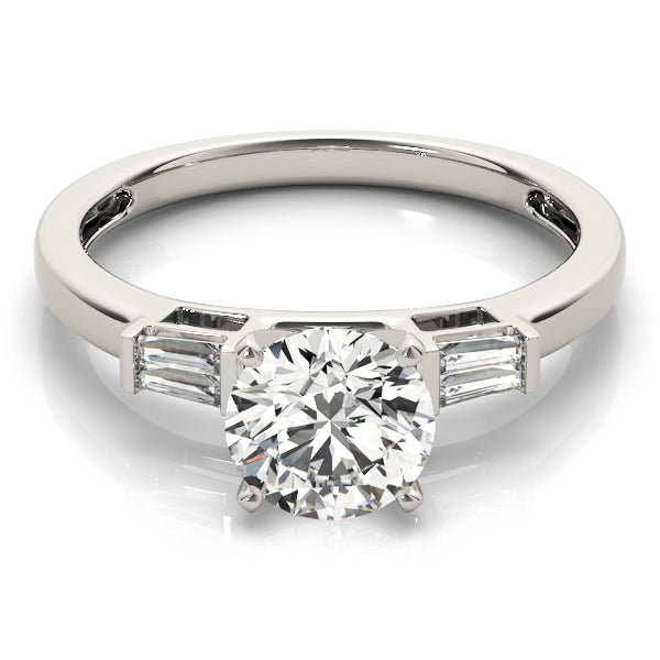 Fancy Shape Baguette Engagement Ring