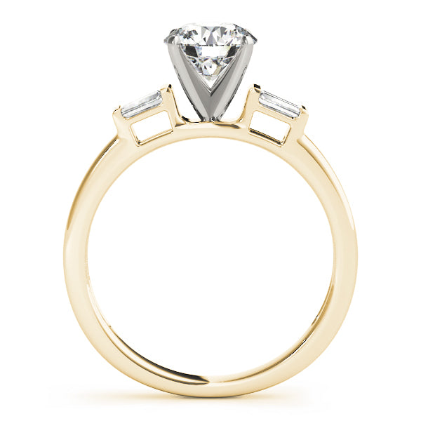 Fancy Shape Baguette Engagement Ring