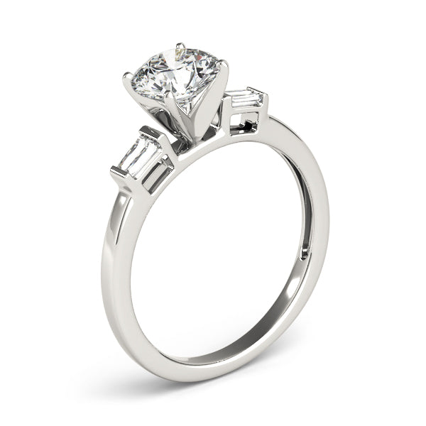 Fancy Shape Baguette Engagement Ring