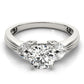 Contemporary Marquise Cut Engagement Ring