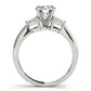 Contemporary Marquise Cut Engagement Ring