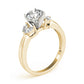 Contemporary Marquise Cut Engagement Ring