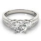 3-Stone Channel Set Engagement Ring