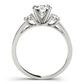 3-Stone Channel Set Engagement Ring