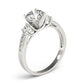 3-Stone Channel Set Engagement Ring