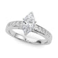 Channel Set Princess-Cut Solitaire Engagement Rings