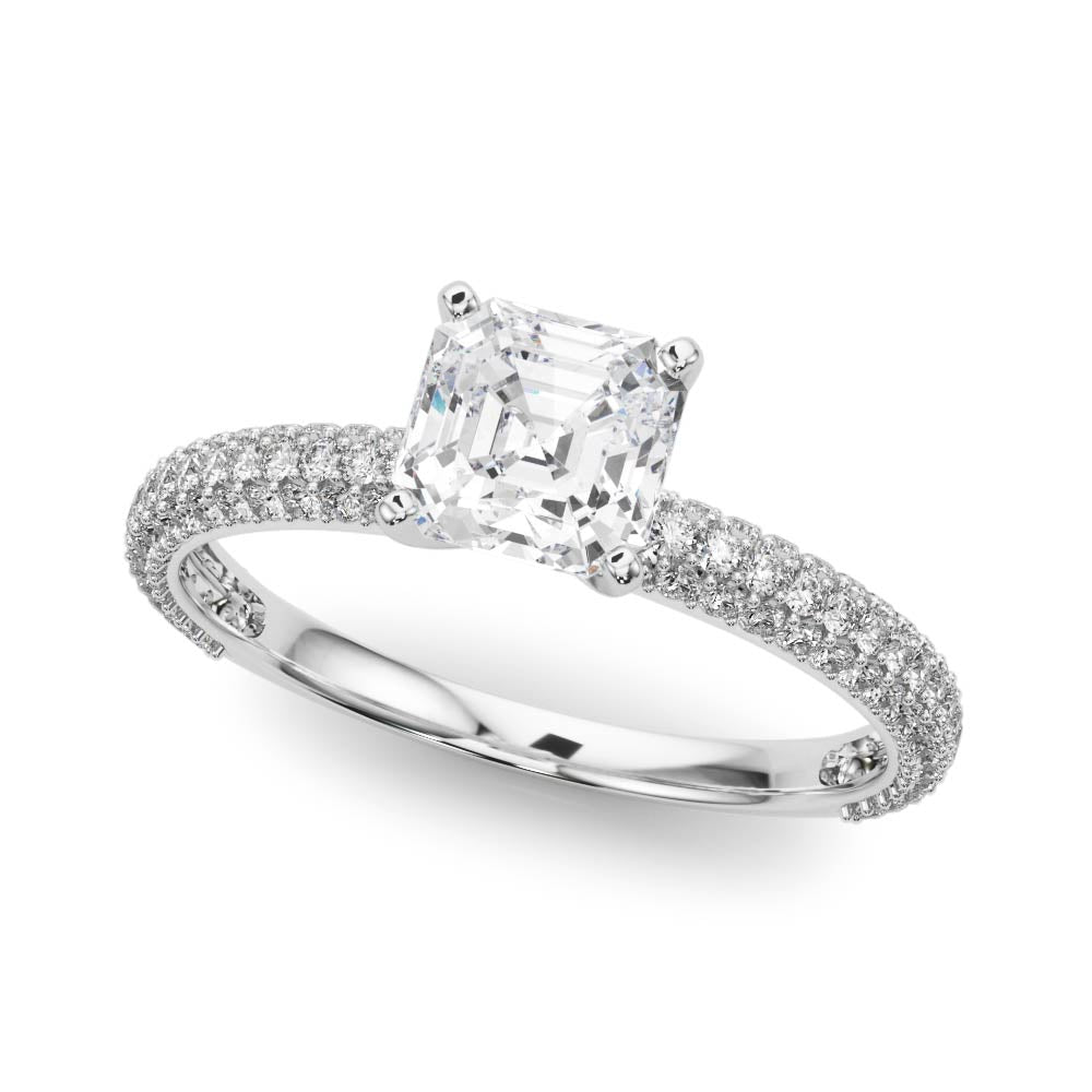 Pavé Enagement Ring