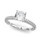 Pavé Enagement Ring