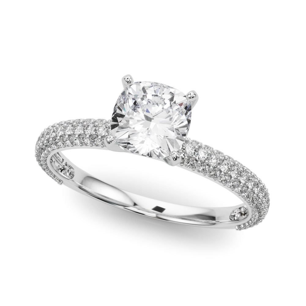 Pavé Enagement Ring