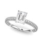 Pavé Enagement Ring