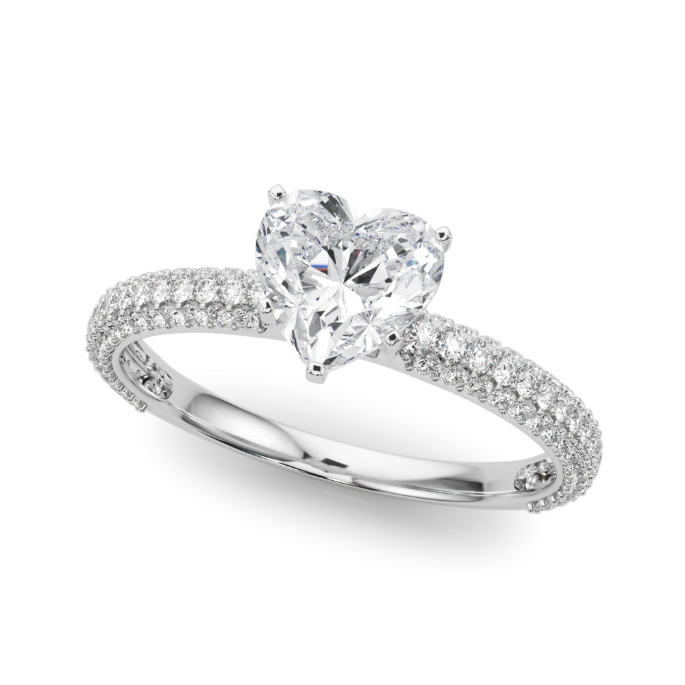 Pavé Enagement Ring