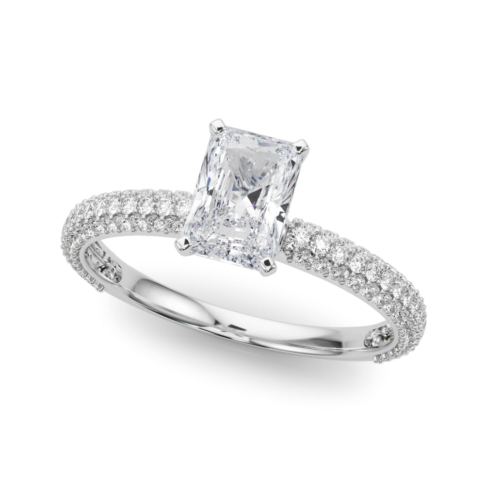 Pavé Enagement Ring