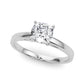 Classic Plain Cathedral Engagement Ring