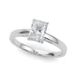 Classic Plain Cathedral Engagement Ring