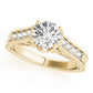 ENGAGEMENT RINGS SINGLE ROW PRONG
