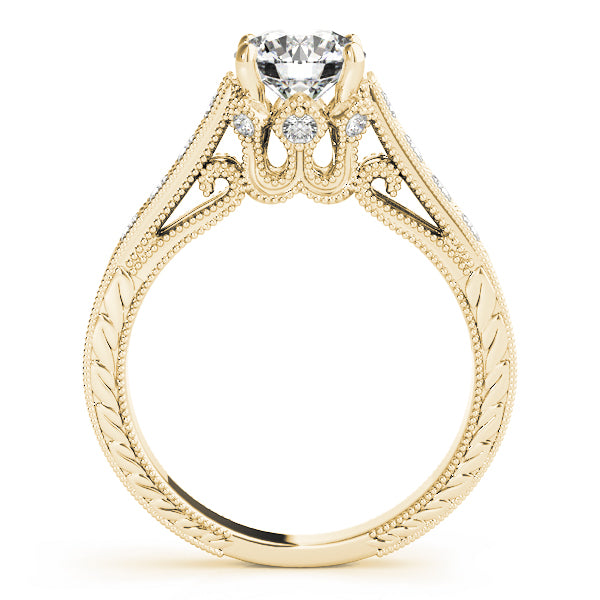 ENGAGEMENT RINGS SINGLE ROW PRONG