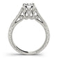 ENGAGEMENT RINGS SINGLE ROW PRONG