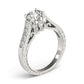ENGAGEMENT RINGS SINGLE ROW PRONG