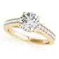 ENGAGEMENT RINGS SINGLE ROW PRONG