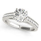 ENGAGEMENT RINGS SINGLE ROW PRONG