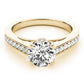 ENGAGEMENT RINGS SINGLE ROW PRONG