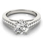 ENGAGEMENT RINGS SINGLE ROW PRONG