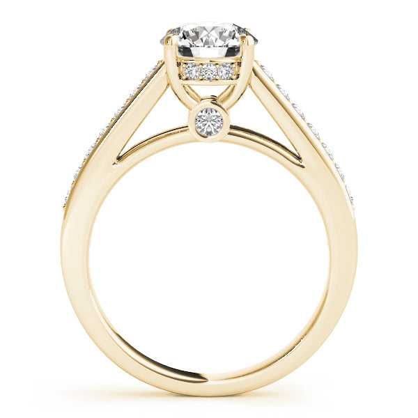 ENGAGEMENT RINGS SINGLE ROW PRONG