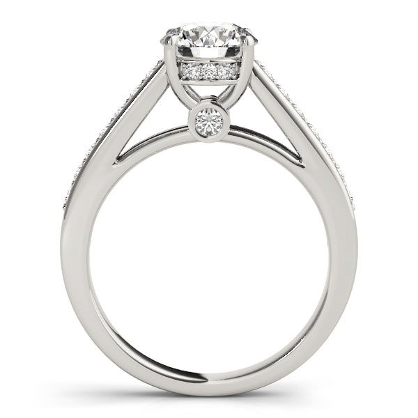 ENGAGEMENT RINGS SINGLE ROW PRONG