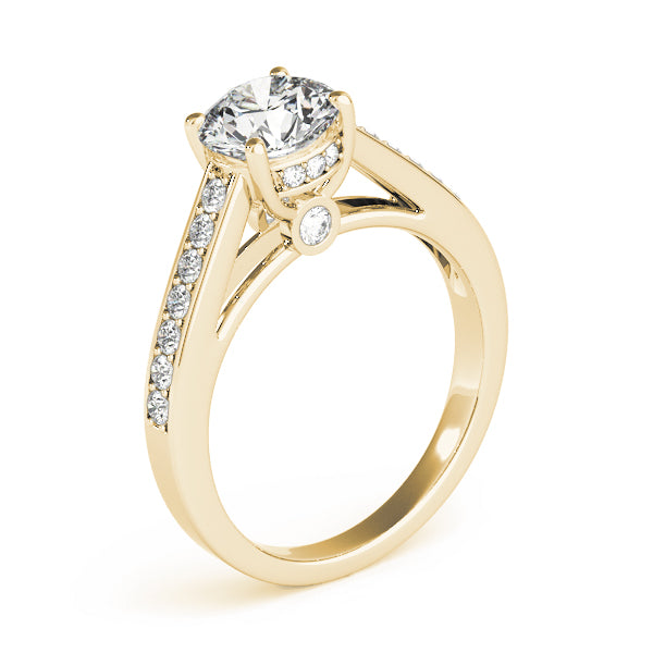 ENGAGEMENT RINGS SINGLE ROW PRONG