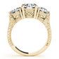 ENGAGEMENT RINGS 3 STONE ROUND