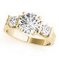 3-Stone Round Engagement Ring