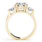 3-Stone Round Engagement Ring