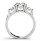 3-Stone Round Engagement Ring