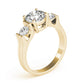 3-Stone Round Engagement Ring