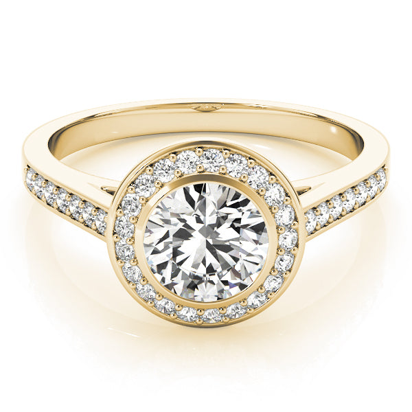ENGAGEMENT RINGS HALO ROUND