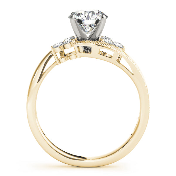 ENGAGEMENT RINGS CLUSTER SIDES