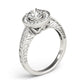 ENGAGEMENT RINGS HALO ROUND