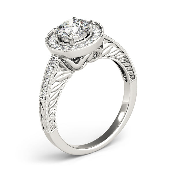 ENGAGEMENT RINGS HALO ROUND