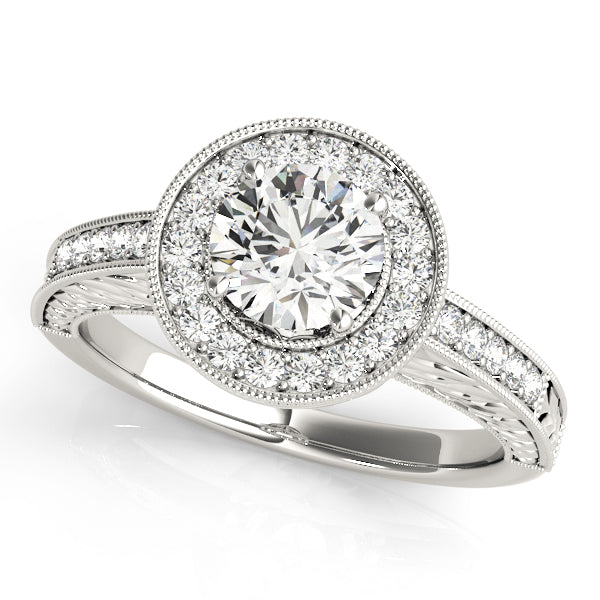 ENGAGEMENT RINGS HALO ROUND