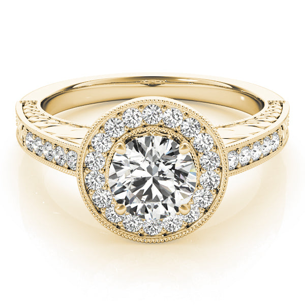 ENGAGEMENT RINGS HALO ROUND
