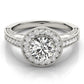 ENGAGEMENT RINGS HALO ROUND