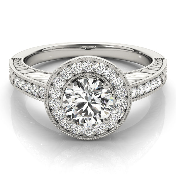 ENGAGEMENT RINGS HALO ROUND