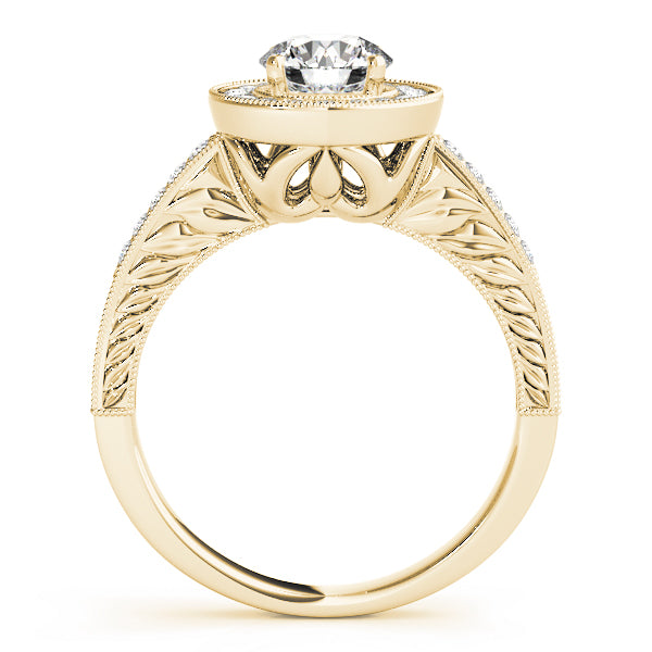 ENGAGEMENT RINGS HALO ROUND