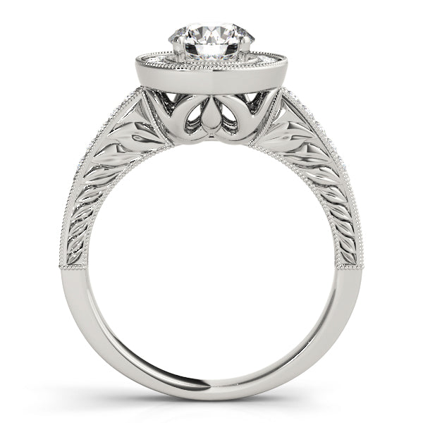 ENGAGEMENT RINGS HALO ROUND