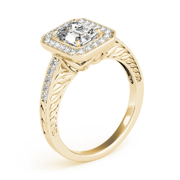 ENGAGEMENT RINGS HALO EMERALD