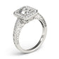 ENGAGEMENT RINGS HALO EMERALD
